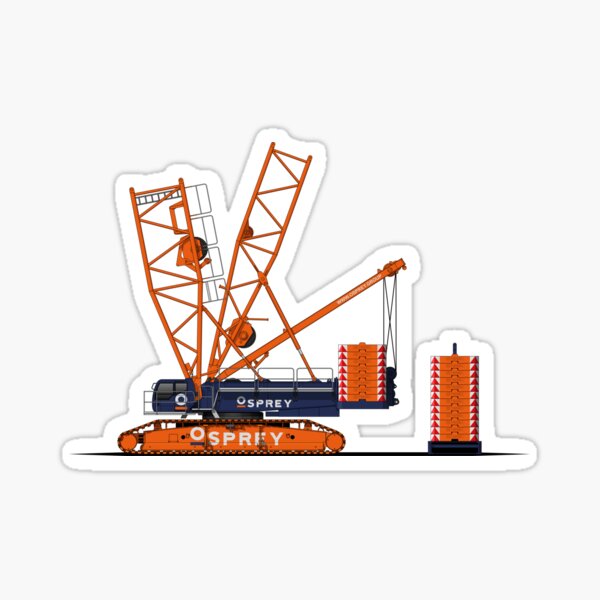 Rare$ Terex Sticker and Keychain Oilfield Union Construction Crane