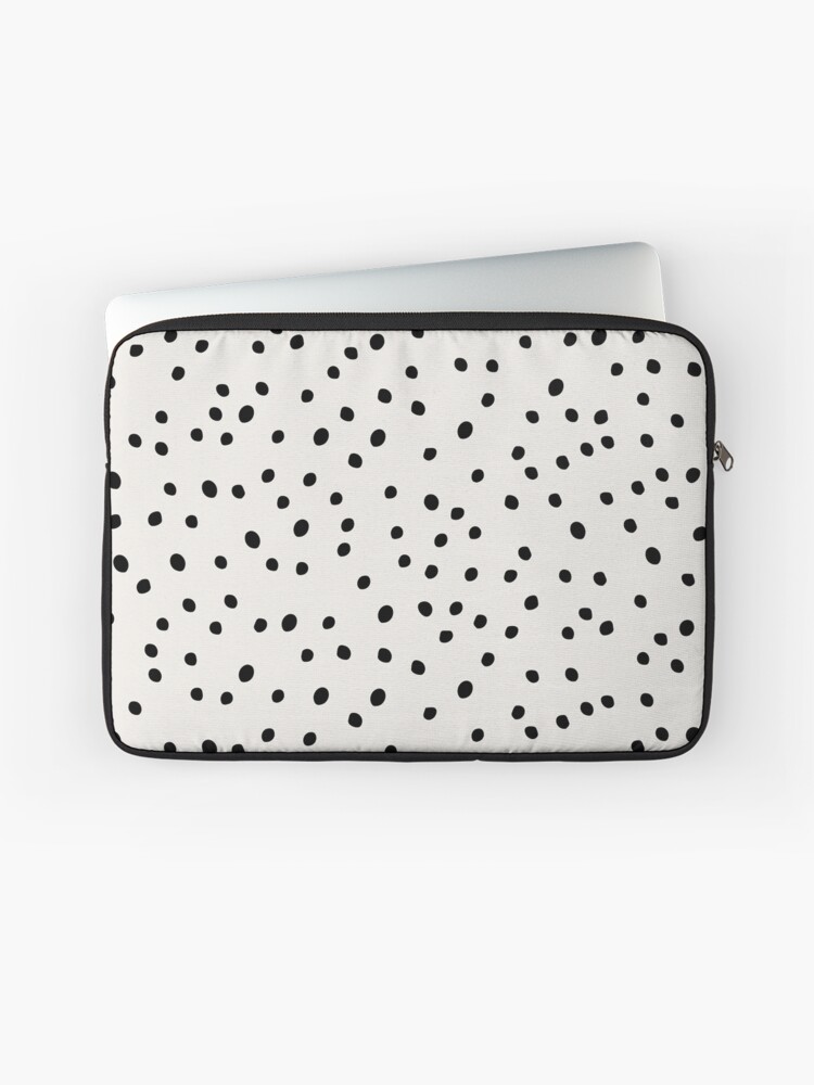 polka dot laptop sleeve