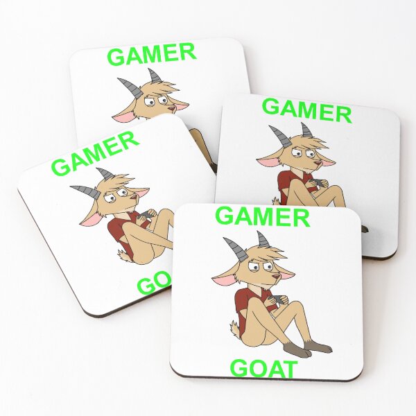 Item preview, Gamer Goat designed and sold by BKToonsShop.
