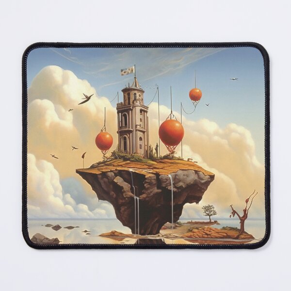 Item preview, Ethereal Oasis: Surreal Land Island designed and sold by Mullet Monkey.