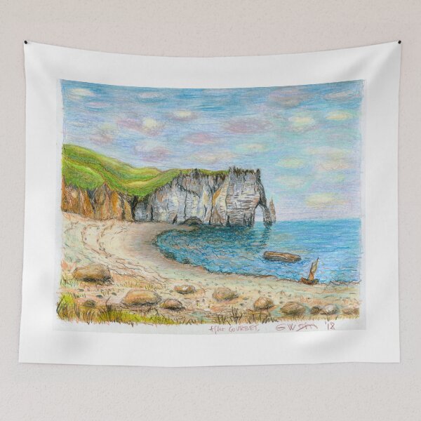 Item preview, Cliffs at Etretat designed and sold by Kashmere1646.
