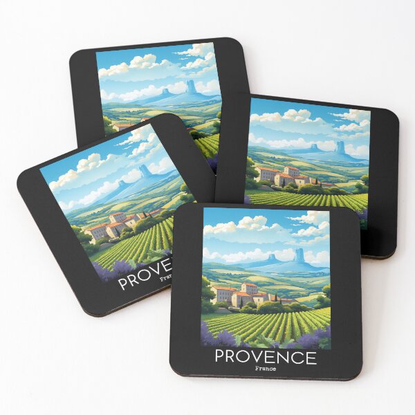 Item preview, A Vintage Travel Illustration of Provence - France designed and sold by GoodOldVintage.
