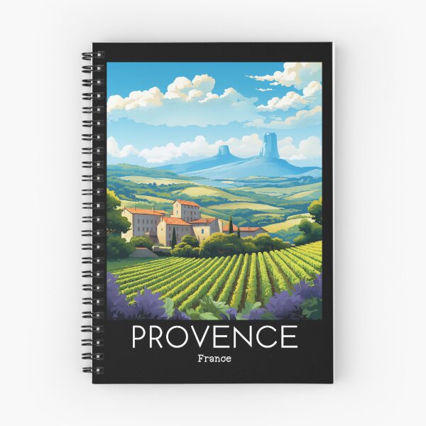 Item preview, A Vintage Travel Illustration of Provence - France designed and sold by GoodOldVintage.