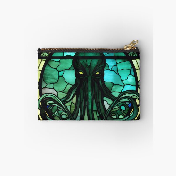 Item preview, HALLOWEEN  Cthulhu in Stained Glass designed and sold by RedHandedOD.