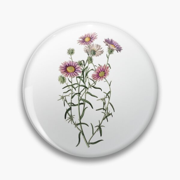 Item preview, Boho Wildflowers, Vintage Tansyaster Floral designed and sold by ArtCornerStudio.