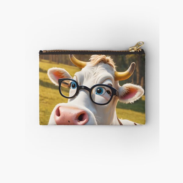 Item preview, Cow with Glasses designed and sold by DwldDesigns.