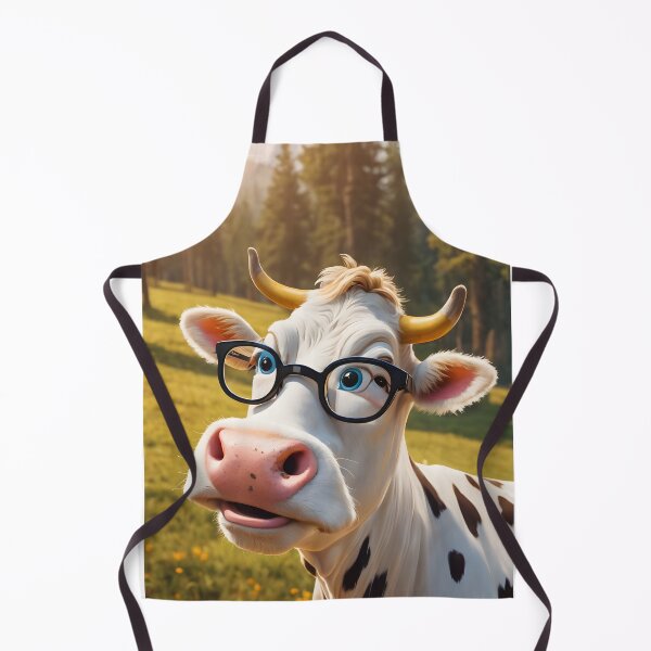 Item preview, Cow with Glasses designed and sold by DwldDesigns.