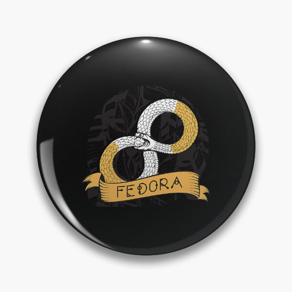 Item preview, Fedora Linux (colored)  designed and sold by TempusVT.