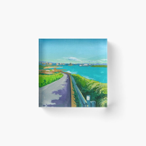 Item preview, Newcastle headland designed and sold by HelenWarnerART.