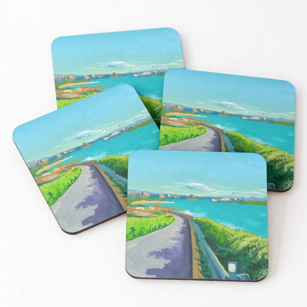 Item preview, Newcastle headland designed and sold by HelenWarnerART.