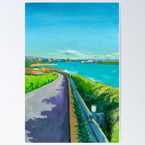 Item preview, Newcastle headland designed and sold by HelenWarnerART.