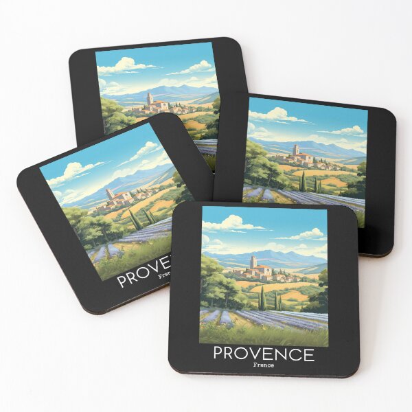 Item preview, A Vintage Travel Illustration of Provence - France designed and sold by GoodOldVintage.