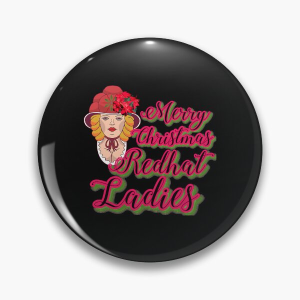 Item preview, Merry Christmas Redhat Ladies Fashion Design  designed and sold by TempusVT.