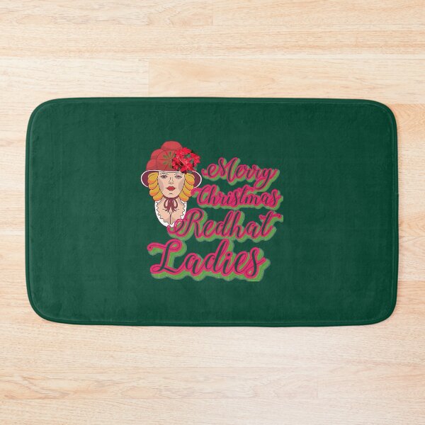 Item preview, Merry Christmas Redhat Ladies Fashion Design  designed and sold by TempusVT.