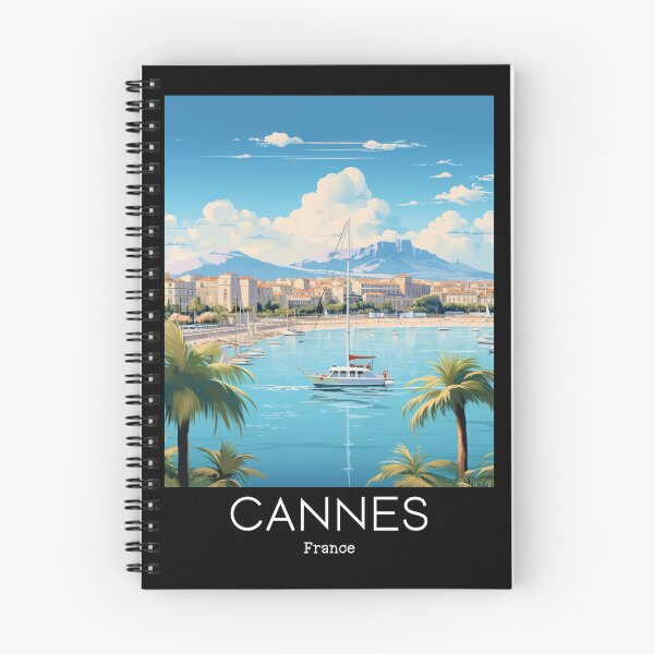 Item preview, A Vintage Travel Illustration of Cannes - France designed and sold by GoodOldVintage.