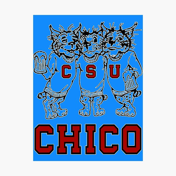 Item preview, Chico State Vintage Drinking Wildcats Logo From The 1970S 1980S designed and sold by Mirahhavers.