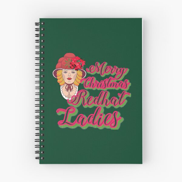Item preview, Merry Christmas Redhat Ladies Fashion Design  designed and sold by TempusVT.