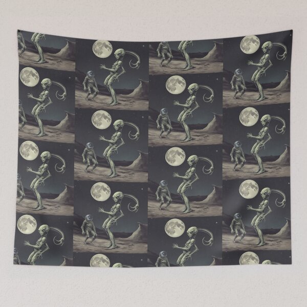 Item preview, First Lunar Contact: Aliens and Humans designed and sold by RyoSaeba90.