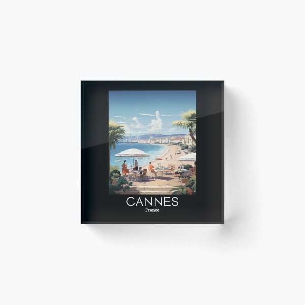 Item preview, A Vintage Travel Illustration of Cannes - France designed and sold by GoodOldVintage.