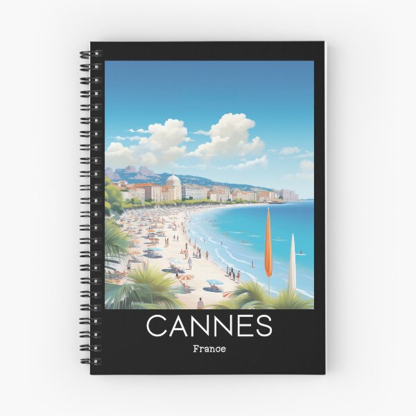 Item preview, A Vintage Travel Illustration of Cannes - France designed and sold by GoodOldVintage.