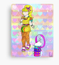 Star Party- yellow version Metal Print