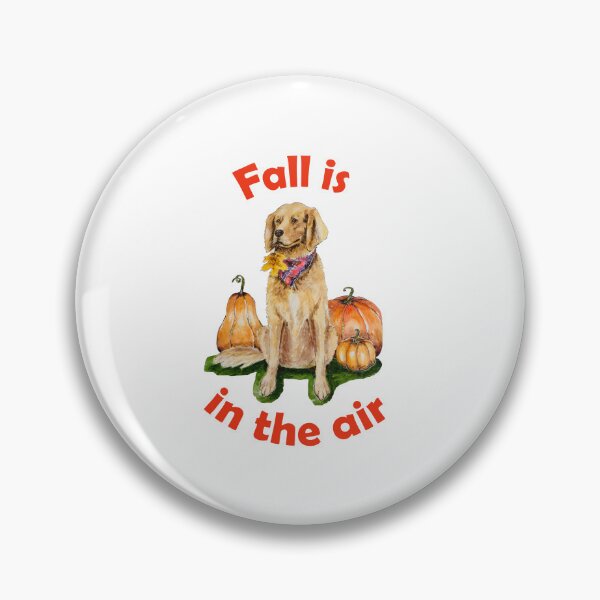 Item preview, Fall season with dog and pumpkins designed and sold by LiliyaHarpe.