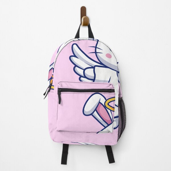 Item preview, Angelic Ascent: Cute Rabbit Soars on Holiday Wings" designed and sold by hjian8219.