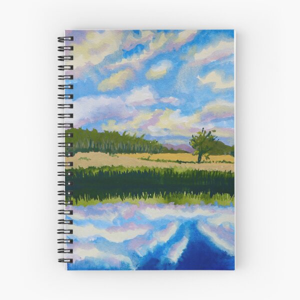 Aperçu de l'œuvre Vues sur la rivière créée et vendue par HelenWarnerART.