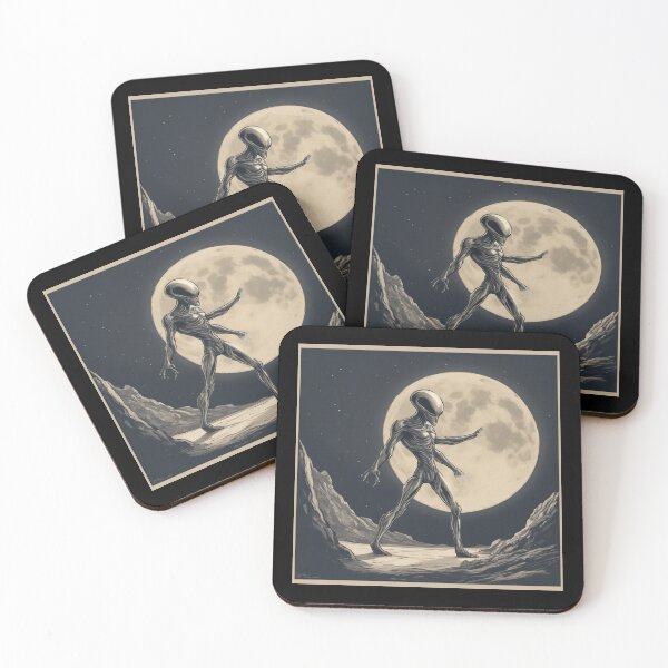 Item preview,  Alien hidden on the moon designed and sold by RyoSaeba90.