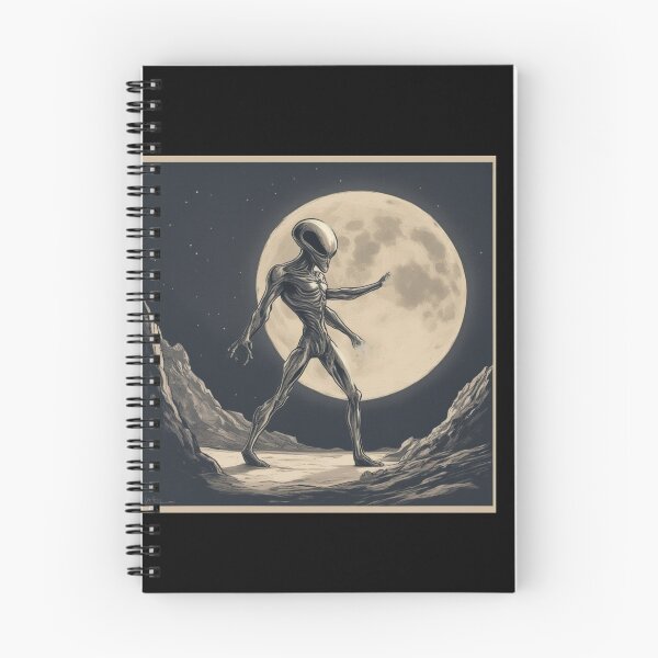 Item preview,  Alien hidden on the moon designed and sold by RyoSaeba90.