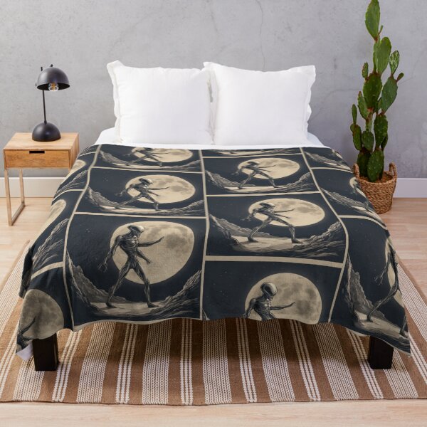 Item preview, Alien hidden on the moon designed and sold by RyoSaeba90.