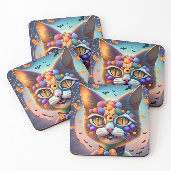 Item preview, Sweet Cat Halloween designed and sold by SabyDigitalArt.