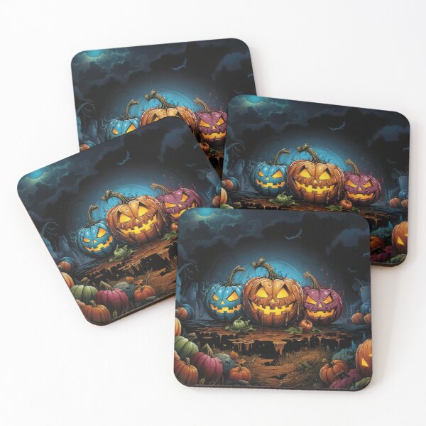 Item preview, Halloween Pumpkin Patch -  Smashing Pumpkins - Far Shot designed and sold by DigitlEmporium.