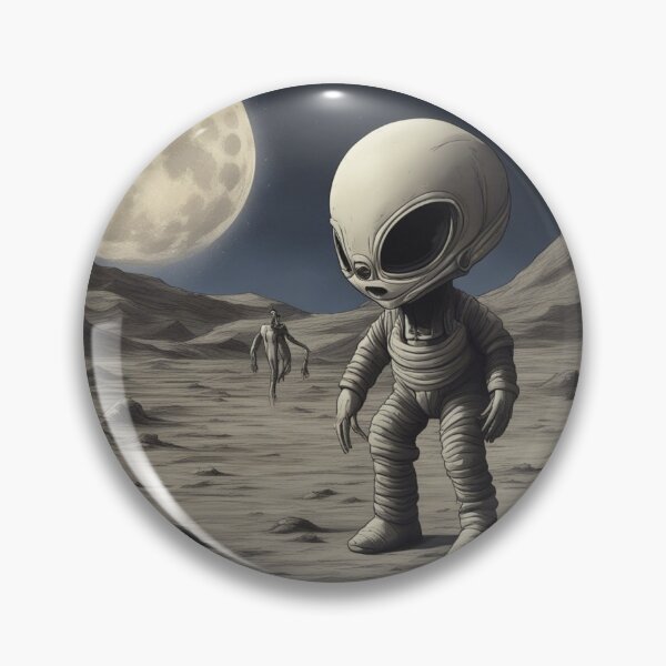 Item preview, Tiny Extraterrestrial on the Moon designed and sold by RyoSaeba90.