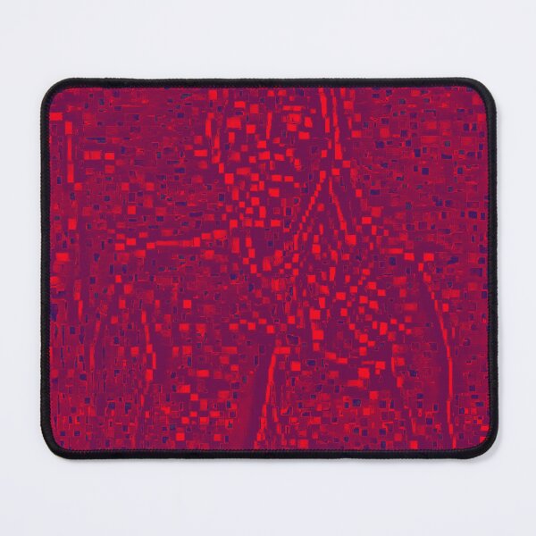 Item preview, Abstract female nude in shades of crimson designed and sold by pulchritude560.