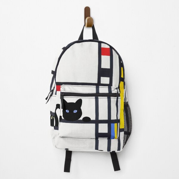 Item preview, Mondrian Cats Trafalgar Square Cute Colorful Abstract Art with Cats designed and sold by Brasilia.