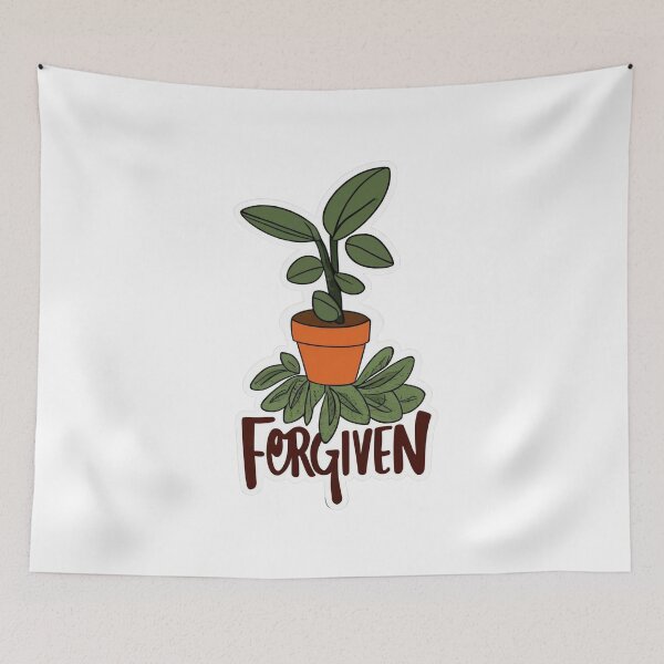 Item preview, Forgiven, Flowery Design designed and sold by Faithloveshop.