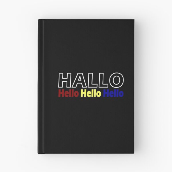 Item preview, Hallo Hello - German Phrase designed and sold by FridPix.
