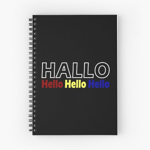 Item preview, Hallo Hello - German Phrase designed and sold by FridPix.