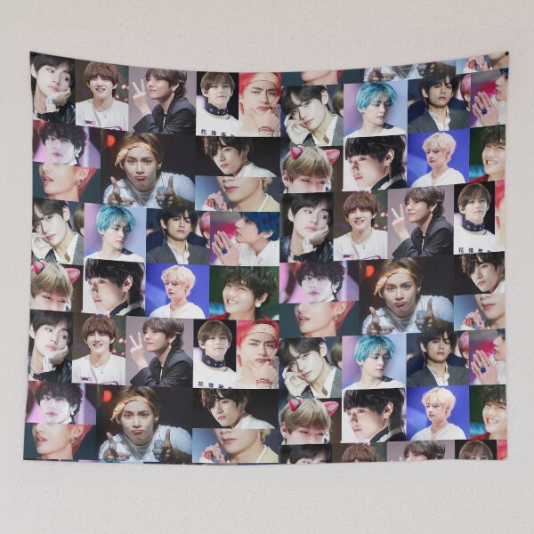 Item preview, Kim taehyung Photo collage  designed and sold by Purple Moon .