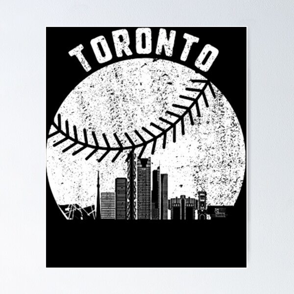 Item preview, Toronto Skyline Basebal  designed and sold by Libbieomaguera.