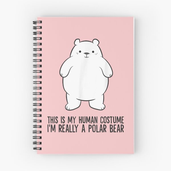 Item preview, This Is My Human Costume I'm Really A Polar Bear  designed and sold by SusanMocka.