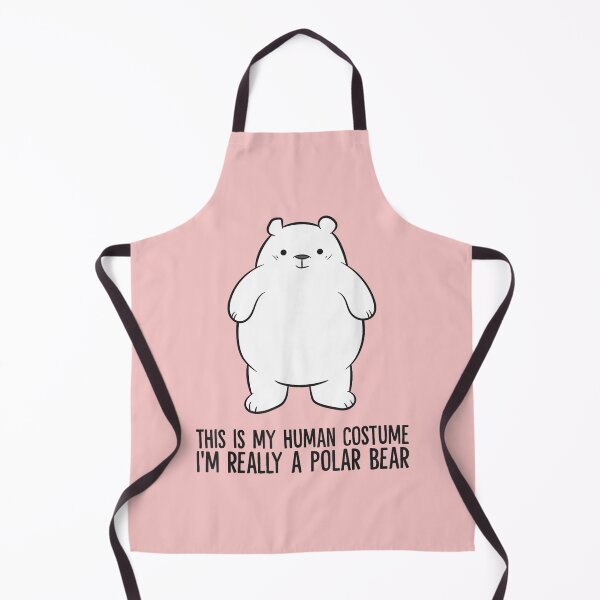 Item preview, This Is My Human Costume I'm Really A Polar Bear  designed and sold by SusanMocka.