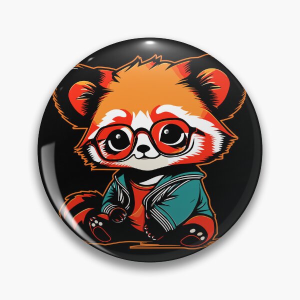Item preview, Red Panda Cub Vintage designed and sold by HoruXtore.