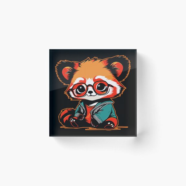 Item preview, Red Panda Cub Vintage designed and sold by HoruXtore.