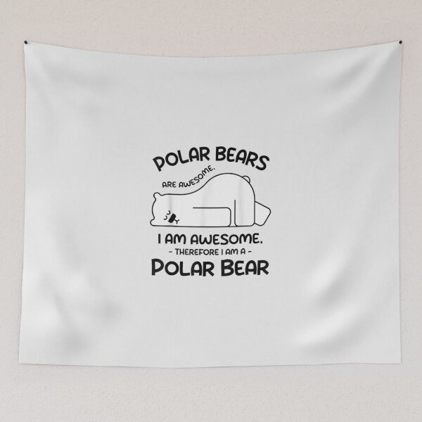 Item preview, Awesome Cartoon I Am A Polar Bear Shirt For Polar Bear Lover  designed and sold by SusanMocka.