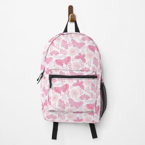 Item preview, Evelyn's Butterfly Garden - Pink designed and sold by latheandquill.