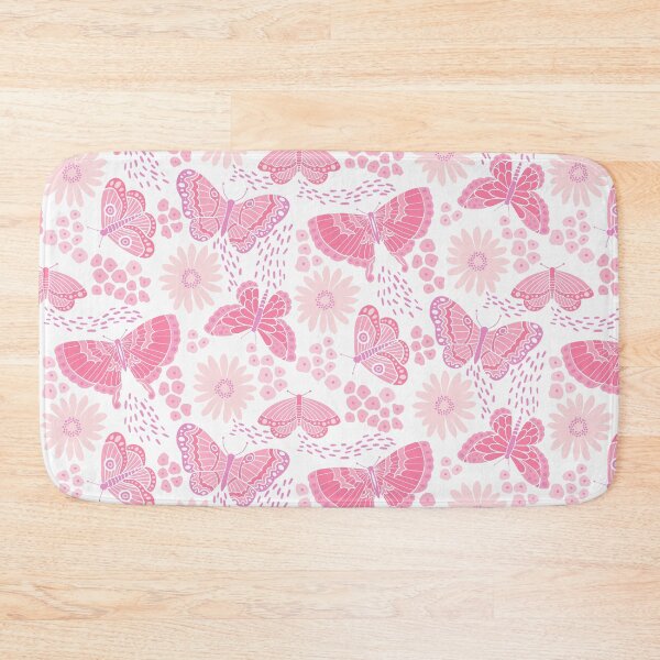Item preview, Evelyn's Butterfly Garden - Pink designed and sold by latheandquill.