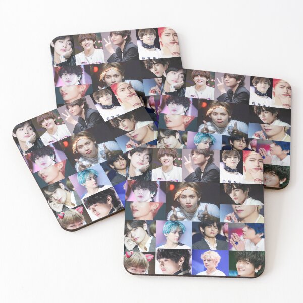 Item preview, Kim taehyung Photo collage  designed and sold by Purple Moon .