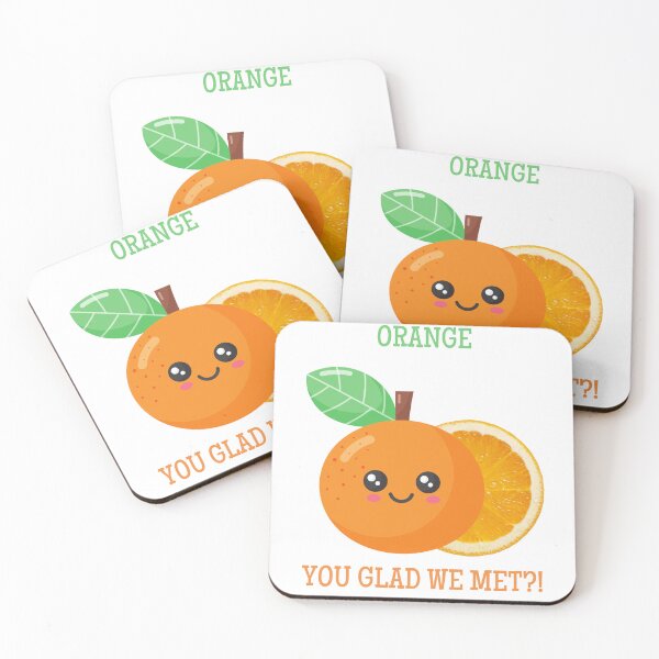 Item preview, Fruit Pun Orange designed and sold by bububabuinc.